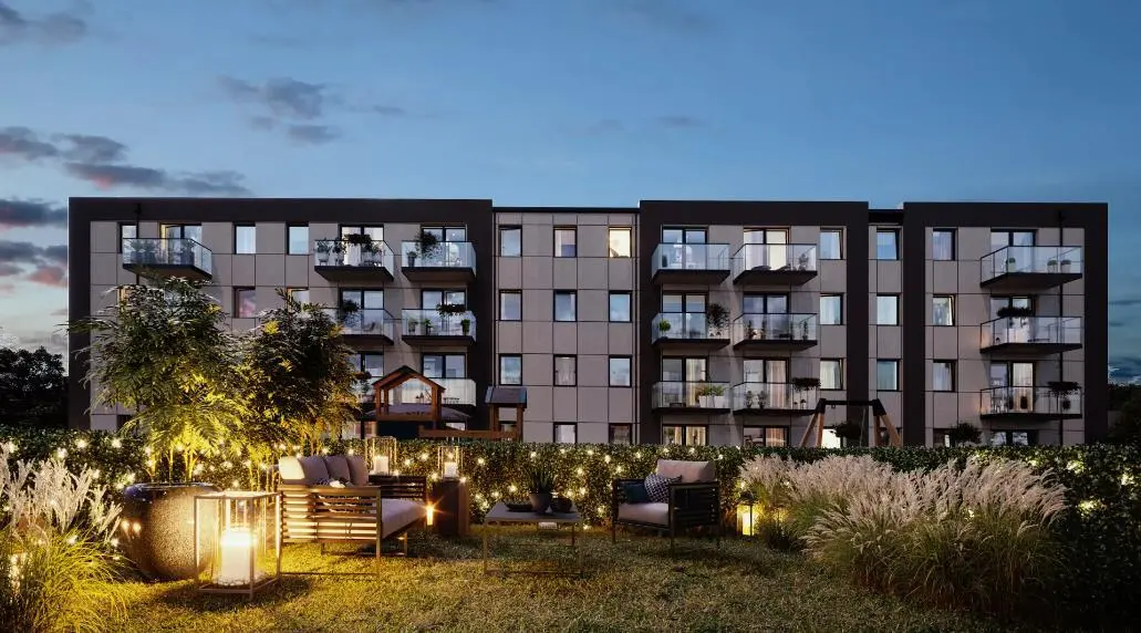 wielkopolskie, poznański, Kórnik, Koninko, 3 pokoje | balkon lub ogródek | winda